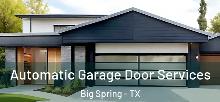  Automatic Garage Door Services Big Spring - TX