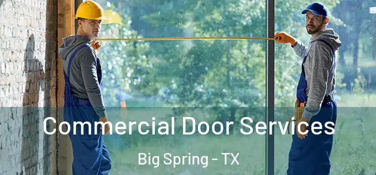 Commercial Door Services Big Spring - TX