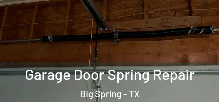  Garage Door Spring Repair Big Spring - TX