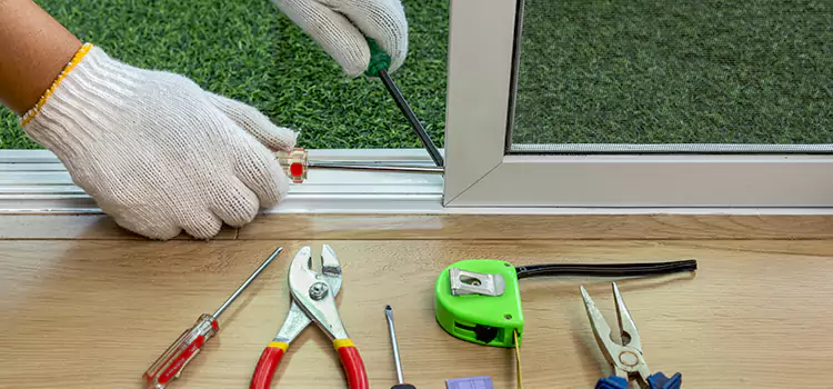 Sliding Door Track Replacement in Big Spring, TX
