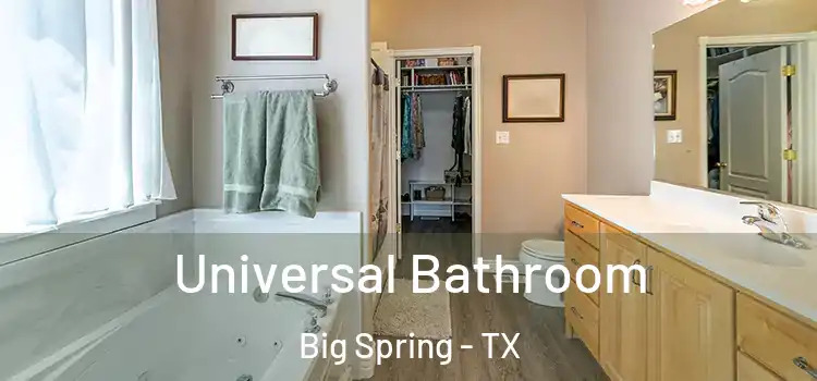  Universal Bathroom Big Spring - TX