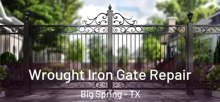 Wrought Iron Gate Repair Big Spring - TX